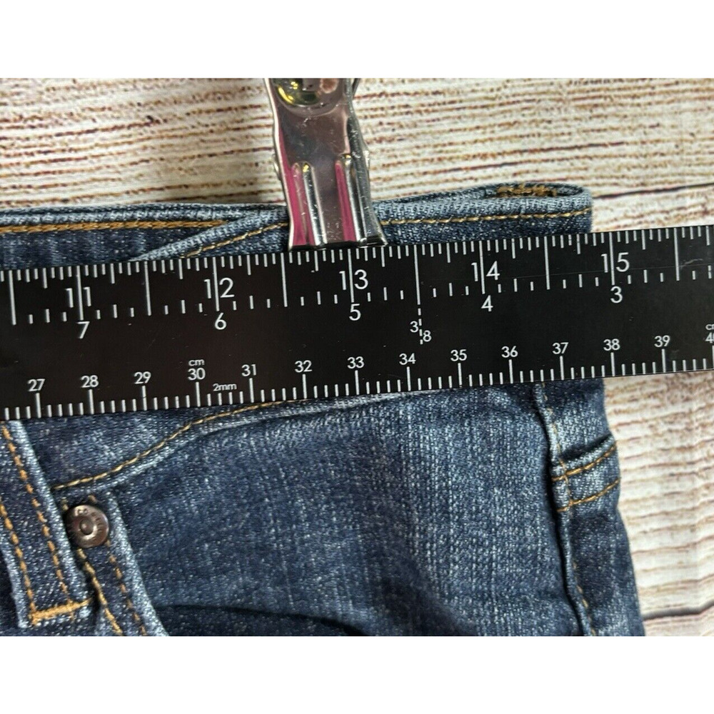 Levi’s Mid Rise Skinny Jeans Women's Size 8M Medium‎ Wash Blue Great Condition - Picture 8 of 12